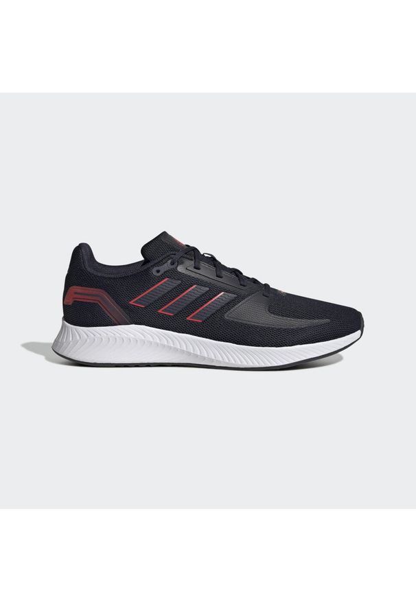Adidas - Buty do biegania męskie adidas Run Falcon 2.0. Kolor: wielokolorowy, niebieski, szary. Sport: bieganie