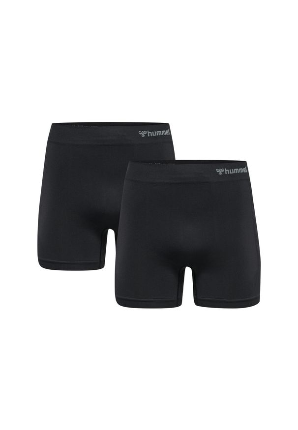 Bokserki Hummel Jack (x2). Kolor: czarny. Materiał: materiał, dzianina. Sport: fitness
