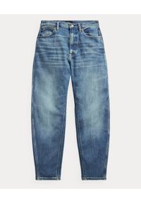 Ralph Lauren - RALPH LAUREN - Jeansy z luźnymi nogawkami. Stan: podwyższony. Kolor: niebieski #4