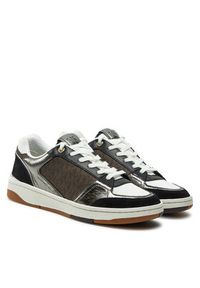 MICHAEL Michael Kors Sneakersy Rebel 43F4RBFS1B Brązowy. Kolor: brązowy. Materiał: skóra #5