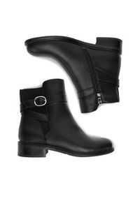 DeeZee Botki HX20207-287 Czarny. Kolor: czarny. Materiał: materiał #4