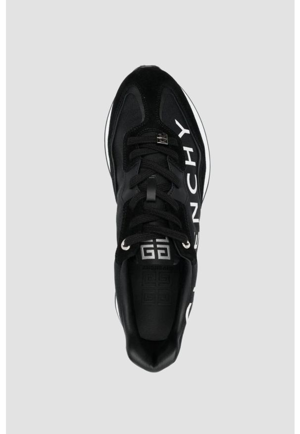 Givenchy - GIVENCHY Czarne sneakersy GIV RUNNER LIGHT. Kolor: czarny