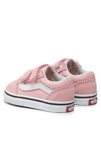 Vans Tenisówki Old Skool V VN000D3Y9AL1 Różowy. Kolor: różowy. Materiał: zamsz, skóra