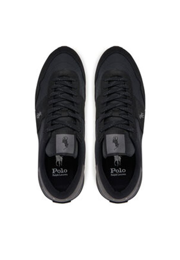 Polo Ralph Lauren Sneakersy Train 89 Pp 809965080002 Czarny. Kolor: czarny. Materiał: skóra