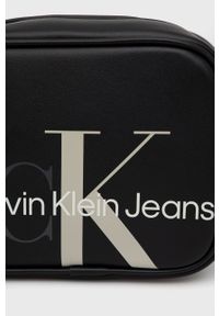 Calvin Klein Jeans Torebka kolor czarny. Kolor: czarny