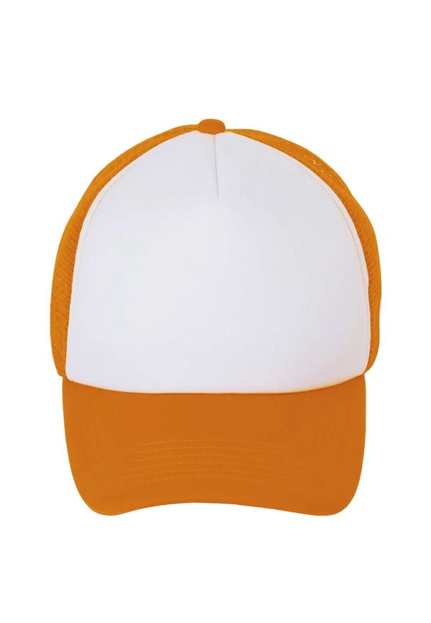 SOL'S - Czapka Z Daszkiem Bubble Colour Block. Kolor: żółty, biały, pomarańczowy, wielokolorowy