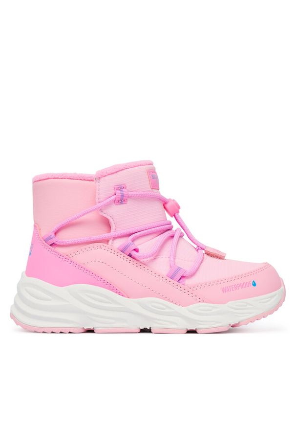 skechers - Śniegowce Skechers. Kolor: różowy