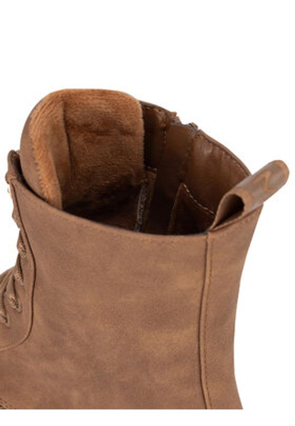 MEXX Trzewiki MI001712343W Brązowy. Kolor: brązowy. Materiał: materiał