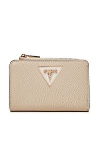 Guess Mały Portfel Damski Laurel (XG) Wallets SWXG85 00560 Beżowy. Kolor: beżowy. Materiał: skóra #1