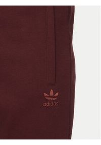 Adidas - adidas Spodnie dresowe Trefoil Essentials JD2420 Bordowy Slim Fit. Kolor: czerwony. Materiał: bawełna #3