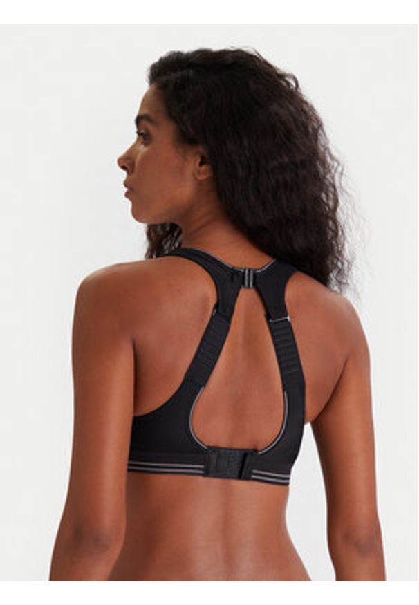 Shock Absorber Biustonosz top Ultimate Run U10046 Czarny. Kolor: czarny. Materiał: syntetyk. Sport: bieganie