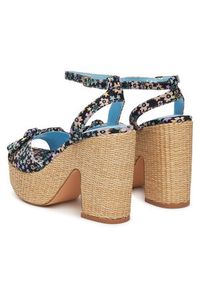 DeeZee Espadryle RT2206125 Czarny. Kolor: czarny. Materiał: materiał #5