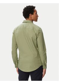 Tommy Jeans Koszula Original DM0DM04405 Zielony Slim Fit. Kolor: zielony. Materiał: bawełna #2