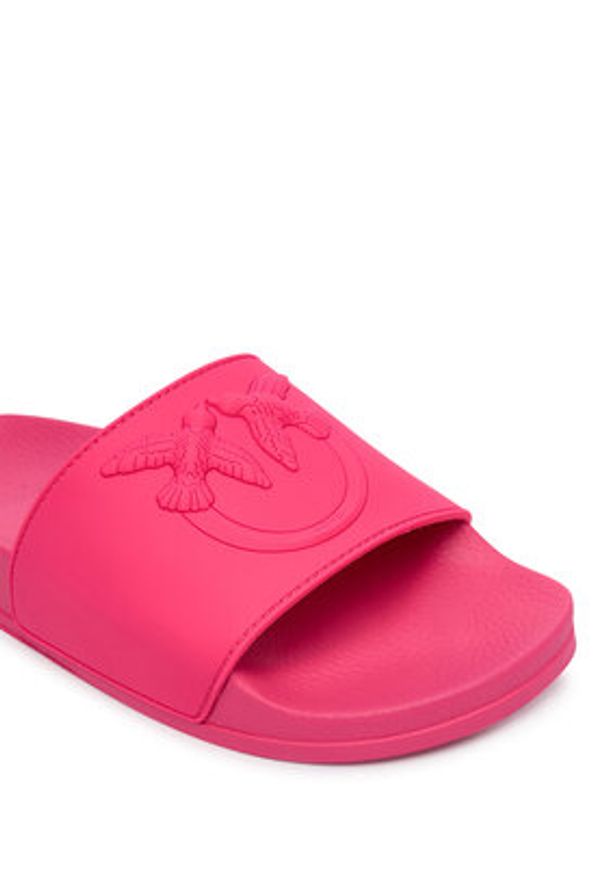 Pinko - PINKO Klapki SS0093 E027 N17 Różowy. Kolor: różowy. Materiał: syntetyk