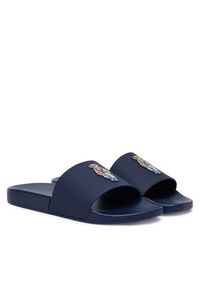 Polo Ralph Lauren Klapki Polo Bear Slide 809P09762002 Granatowy. Kolor: niebieski. Materiał: syntetyk #3