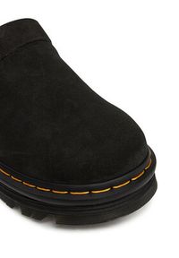 Dr. Martens Klapki Zebzag DM31657001 Czarny. Kolor: czarny. Materiał: nubuk, skóra #6