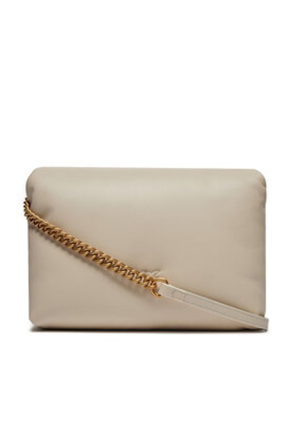 Pinko Torebka Love Click Puff Classic PE 24 PLTT 101585 A10F Écru. Materiał: skórzane