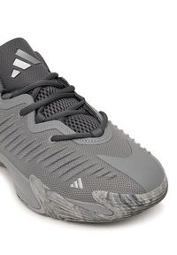 Adidas - adidas Buty do koszykówki Initiation Shoes KI5276 Szary. Kolor: szary. Materiał: materiał. Sport: koszykówka #2