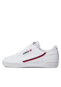 Adidas - adidas Sneakersy Continental 80 J F99787 Biały. Kolor: biały. Materiał: skóra #7