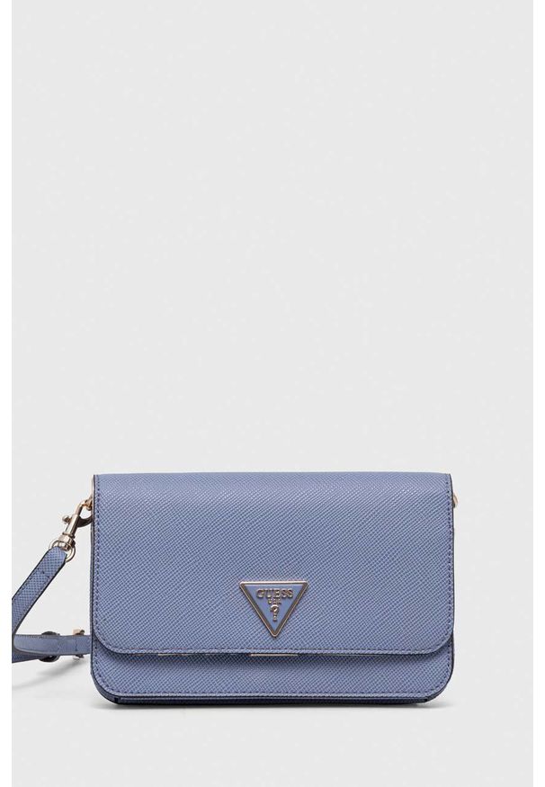 Guess torebka kolor fioletowy. Kolor: fioletowy