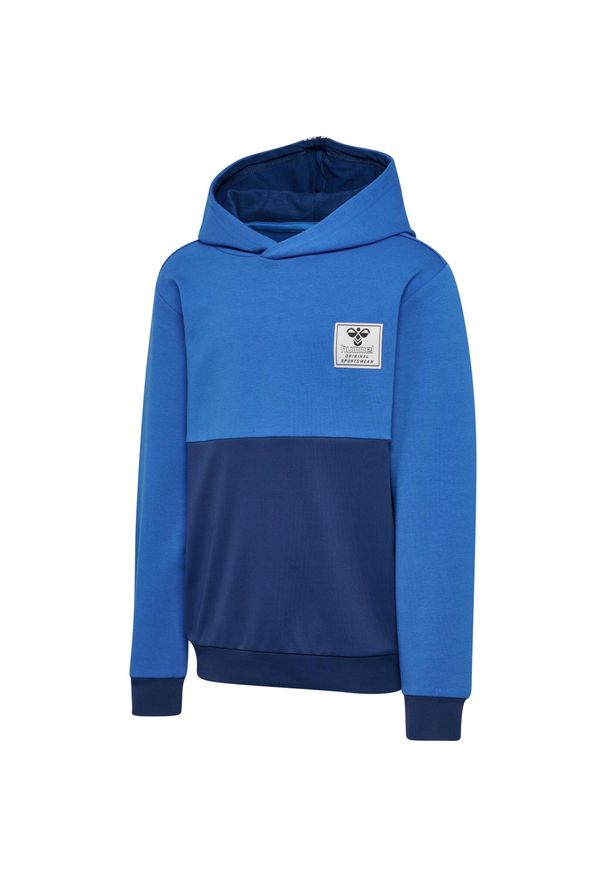 Bluza z kapturem dziecięca Hummel hml OZZY HOODIE. Typ kołnierza: kaptur. Kolor: niebieski