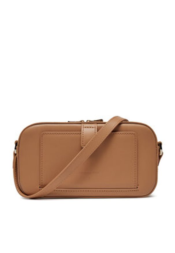 Patrizia Pepe Torebka 8B0152/L061-B685 Beżowy. Kolor: beżowy. Materiał: skórzane