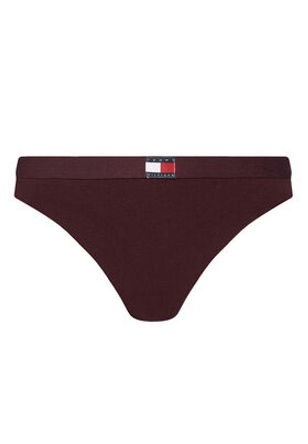 TOMMY HILFIGER - Tommy Hilfiger Komplet 3 par stringów UW0UW06139 Kolorowy. Materiał: bawełna. Wzór: kolorowy