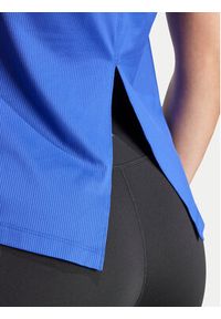 Adidas - adidas Koszulka techniczna Studio IS2963 Niebieski Regular Fit. Kolor: niebieski. Materiał: syntetyk