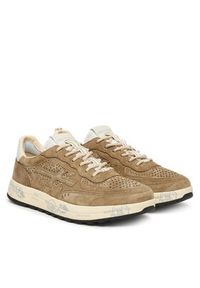 Premiata Sneakersy Nous Var 8288 Brązowy. Kolor: brązowy. Materiał: skóra, zamsz #4