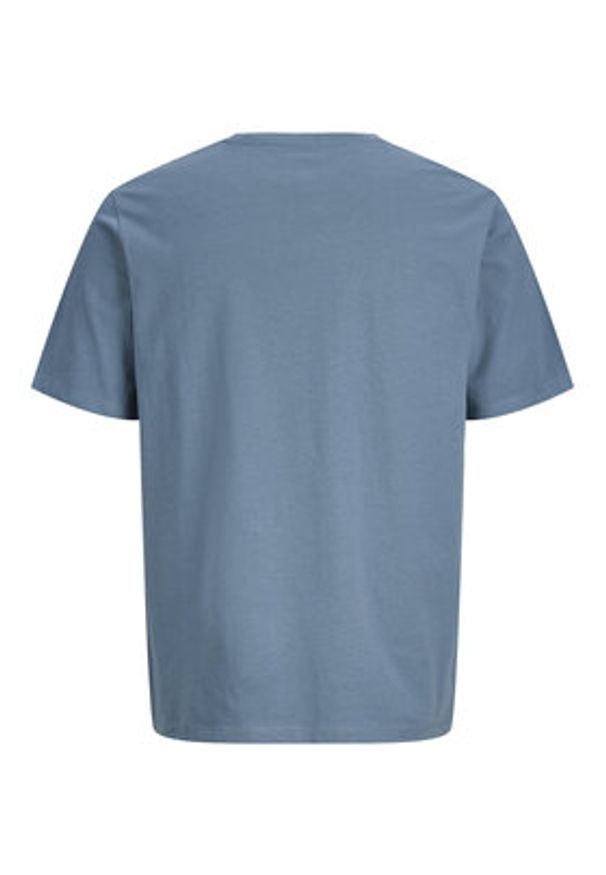 Jack & Jones T-Shirt Oragnic Basic 12156101 Niebieski Regular Fit. Kolor: niebieski. Materiał: bawełna