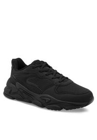 DeeZee Sneakersy A23R0585A-7 Czarny. Kolor: czarny. Materiał: syntetyk