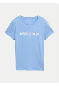 Tom Tailor Denim T-Shirt 1045417 Niebieski Regular Fit. Kolor: niebieski. Materiał: bawełna #4