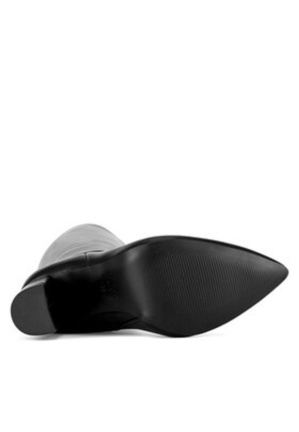 Jenny Fairy Kozaki HY316-5 Czarny. Kolor: czarny. Materiał: skóra