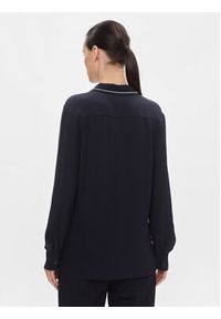 TOMMY HILFIGER - Tommy Hilfiger Koszula Smd Detail Fluid Shirt WW0WW40549 Granatowy Regular Fit. Kolor: niebieski. Materiał: wiskoza #6