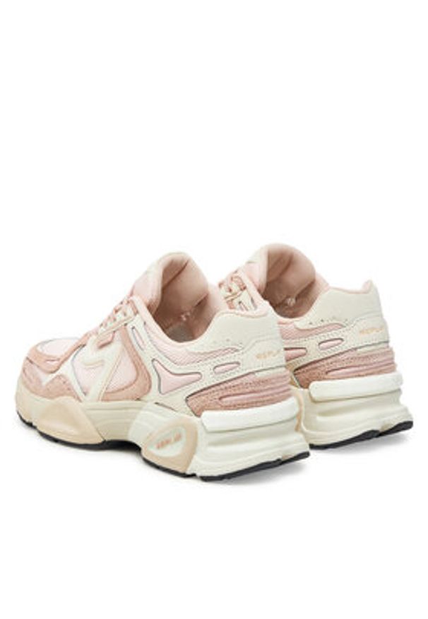 Replay - REPLAY Sneakersy GWS9N .000.C0007T Różowy. Kolor: różowy. Materiał: skóra