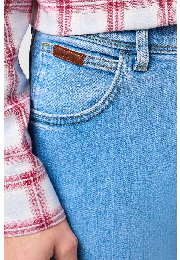 Wrangler - WRANGLER MĘSKIE SPODNIE JEANSOWE TEXAS SKYLINE SPLASH 112362344