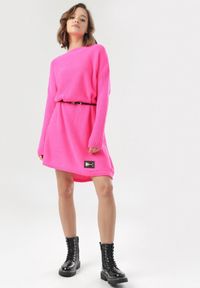Born2be - Różowy Sweter Thonilira. Kolor: różowy #2