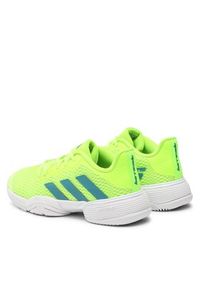 Adidas - adidas Buty do tenisa Barricade Tennis Shoes IG9530 Zielony. Kolor: zielony. Materiał: materiał. Sport: tenis