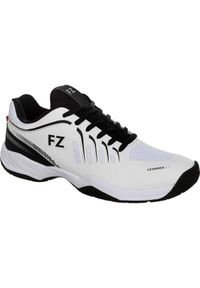 FZ FORZA - Buty do badmintona dla dorosłych FZ Forza Leander V3. Kolor: biały. Materiał: mikrofibra, materiał