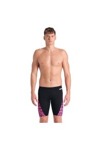 Arena - Jammery pływackie męskie arena Printed Swim Jammer. Kolor: czarny, różowy, wielokolorowy