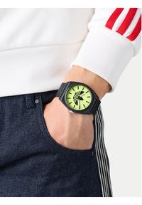 Adidas - adidas Zegarek AO Street Project Two AOST25549 Czarny. Kolor: czarny. Materiał: syntetyk. Styl: street #7