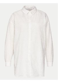 Maaji Koszula Larissa PT2075CLS004 Biały Relaxed Fit. Kolor: biały. Materiał: bawełna