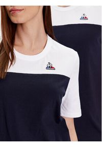 Le Coq Sportif T-Shirt Unisex 2310518 Granatowy Regular Fit. Kolor: niebieski. Materiał: bawełna #2