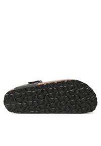 Birkenstock Japonki Gizeh Braided 1021360 Czarny. Kolor: czarny. Materiał: skóra