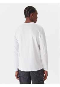 Kappa Komplet longsleeve Logo Saro 37216LW Biały Regular Fit. Kolor: biały. Materiał: bawełna. Długość rękawa: długi rękaw #7