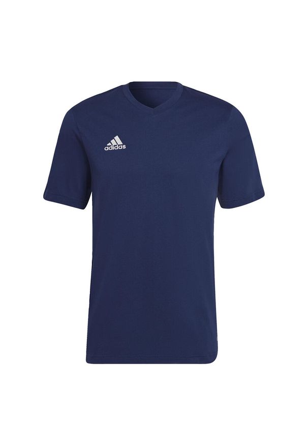 Adidas - Entrada 22 Tee. Kolor: niebieski. Sport: piłka nożna