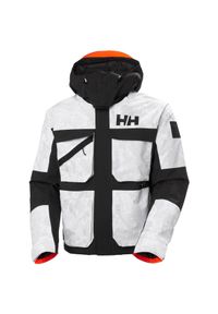 Kurtka narciarska z kapturem Helly Hansen Ullr D Heritage. Typ kołnierza: kaptur. Kolor: szary. Sezon: zima. Sport: narciarstwo #1