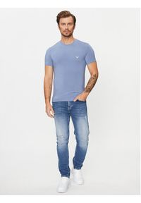 Emporio Armani Underwear T-Shirt 111971 3F511 04737 Niebieski Regular Fit. Kolor: niebieski