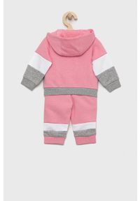 Adidas - adidas komplet dziecięcy kolor różowy. Kolor: różowy. Materiał: bawełna #4