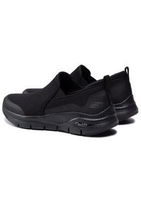 skechers - Skechers Sneakersy Banlin 232043/BBK Czarny. Kolor: czarny. Materiał: materiał